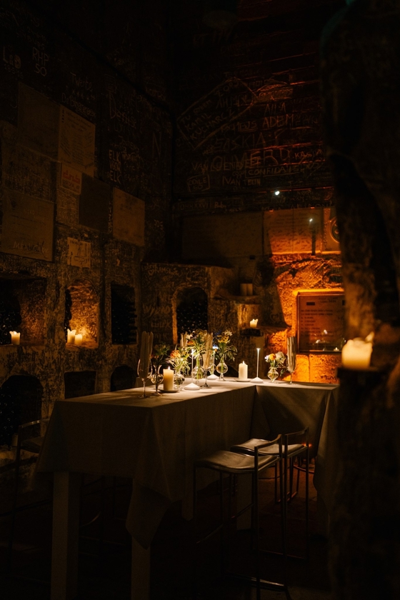 “Luxe diner tijdens de bruiloft van Lieselotte & Michiel in Maastricht – exclusieve dinerervaring verzorgd door weddingplanner in Nederland