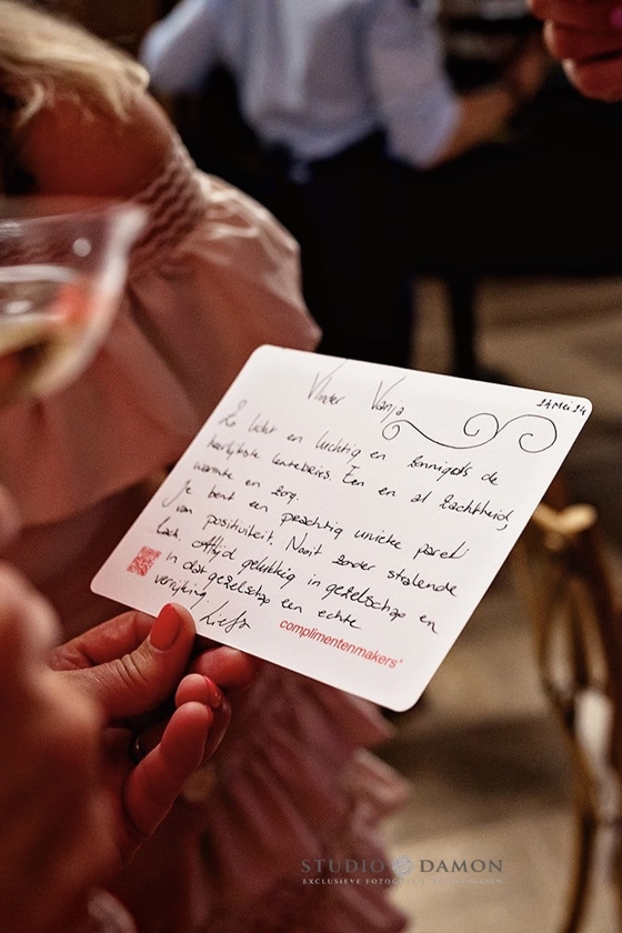 Weddingplanner complimenten